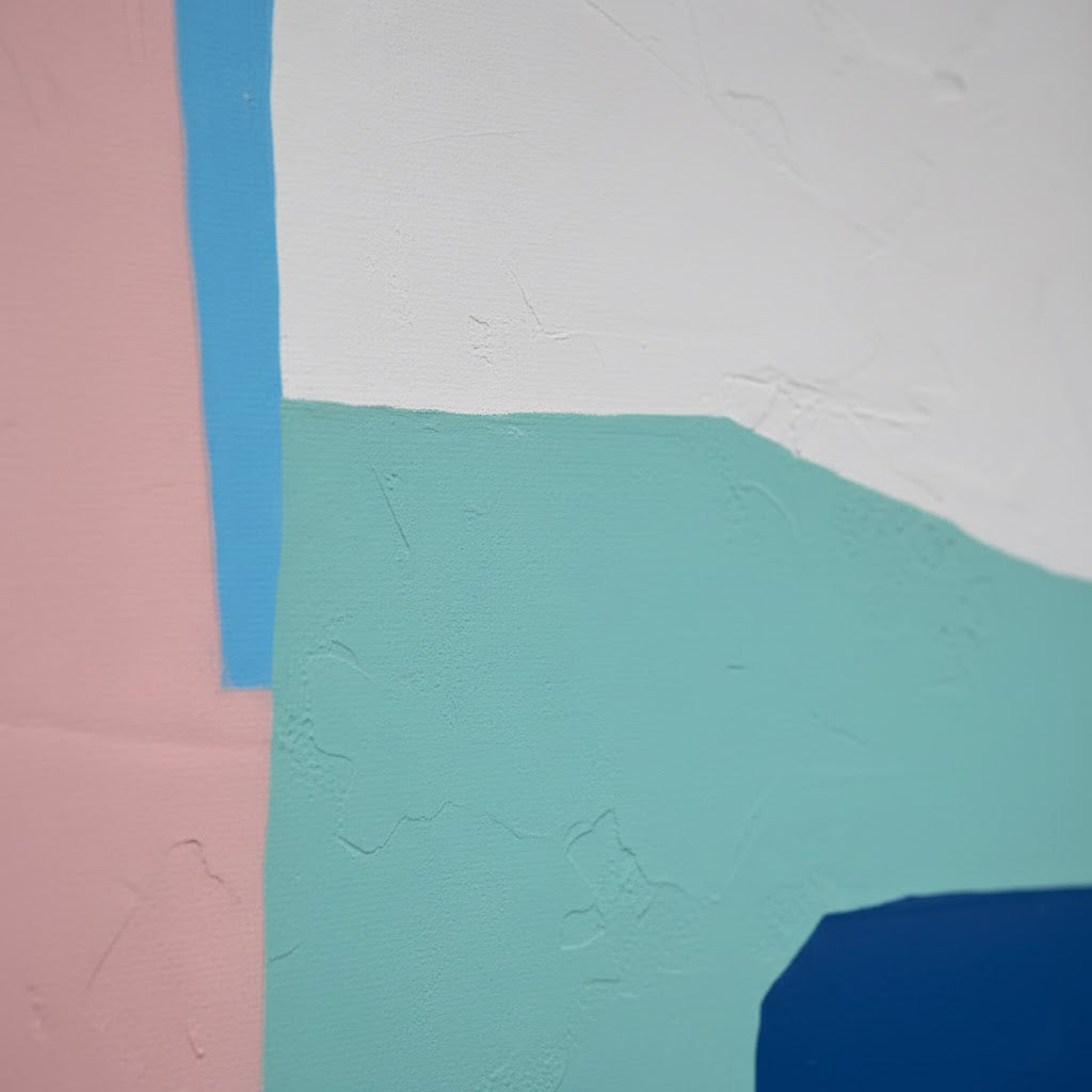 CABAÑA 25004 / Obra de arte abstracto original de Cecilio Espejo