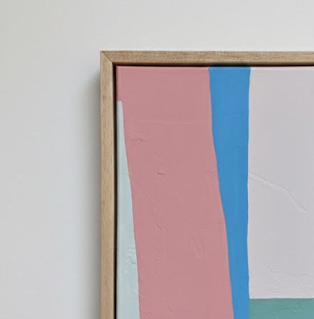 CABAÑA 25004 / Obra de arte abstracto original de Cecilio Espejo