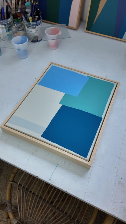 CLIFFS OF MOHER 25003 / Obra de arte abstracto original de Cecilio Espejo