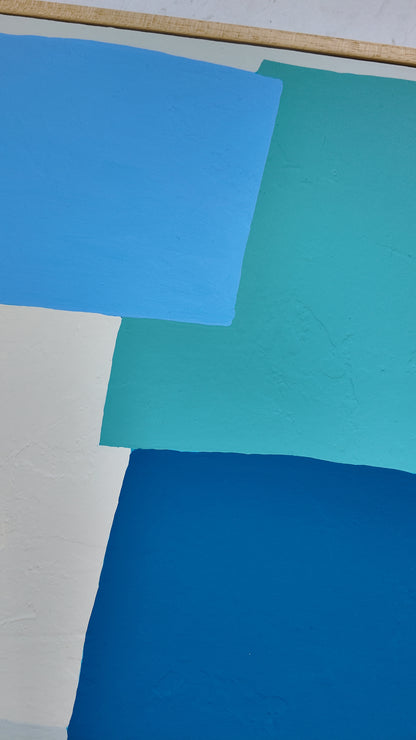 CLIFFS OF MOHER 25003 / Obra de arte abstracto original de Cecilio Espejo