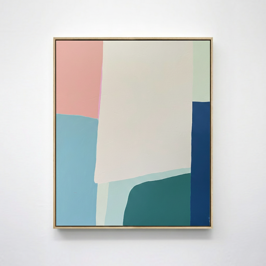 ESTRUCTURAS 25009 / Obra de arte abstracto original de Cecilio Espejo