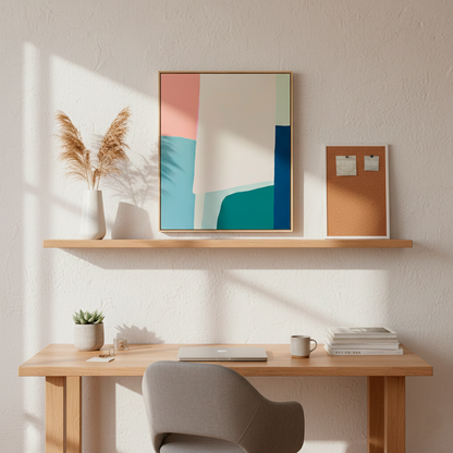 ESTRUCTURAS 25009 / Obra de arte abstracto original de Cecilio Espejo