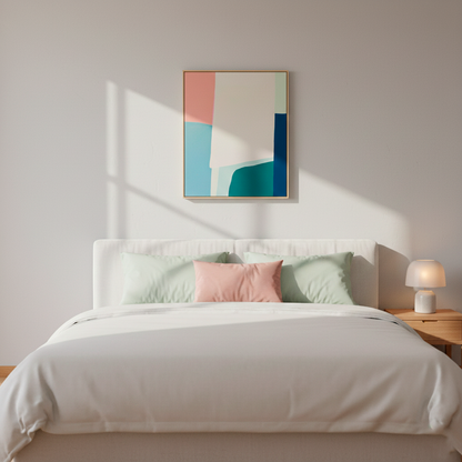 ESTRUCTURAS 25009 / Obra de arte abstracto original de Cecilio Espejo