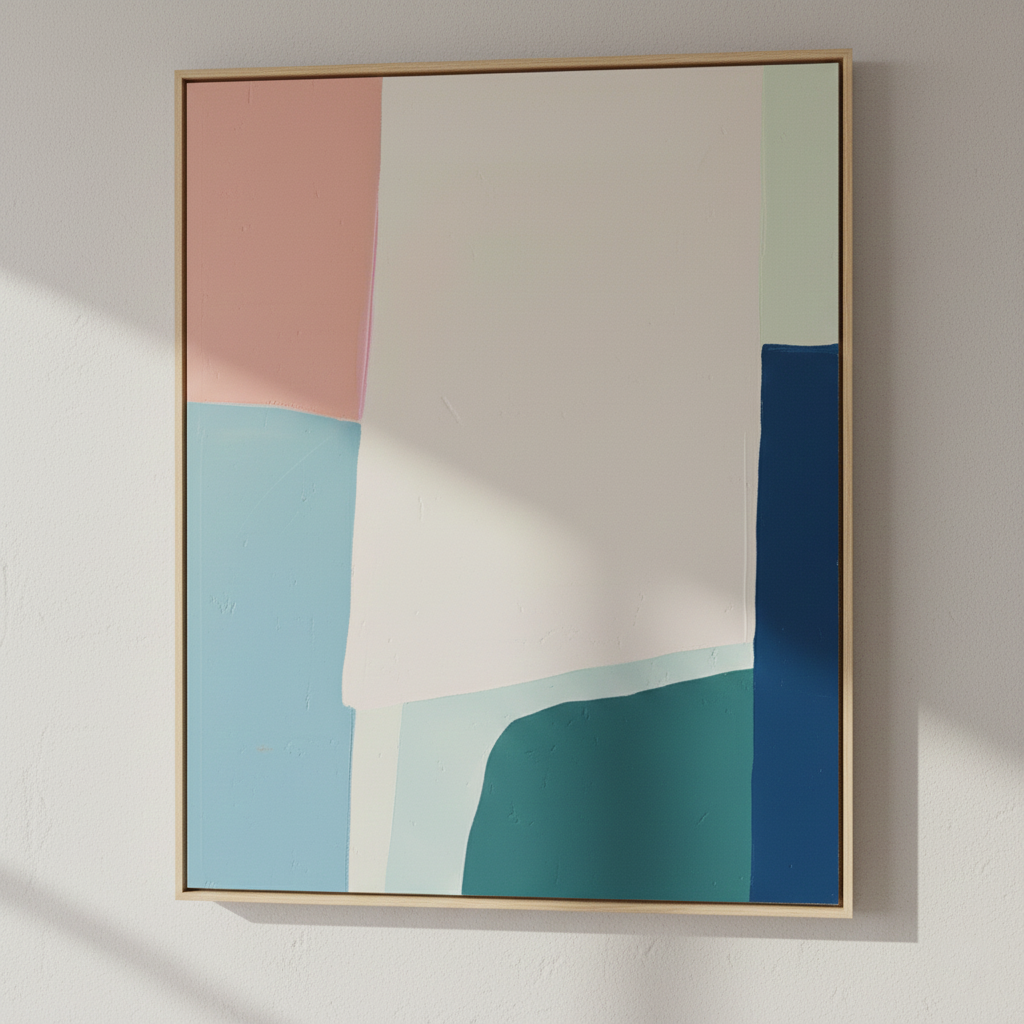 ESTRUCTURAS 25009 / Obra de arte abstracto original de Cecilio Espejo